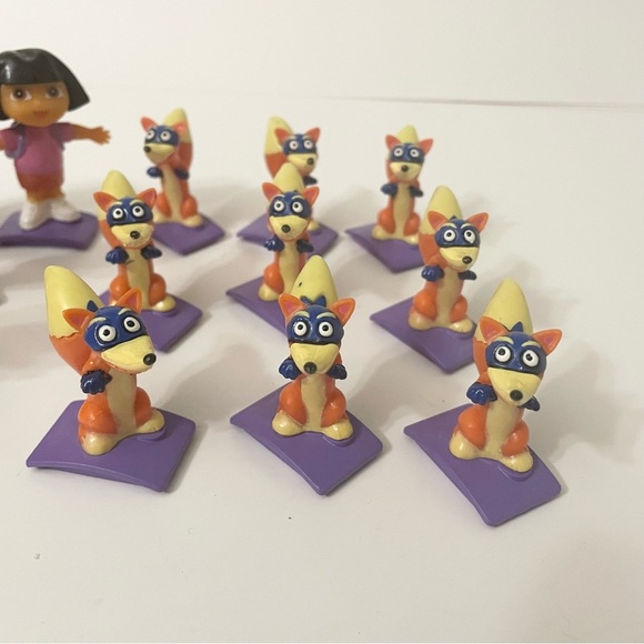2006 Dora the Explorer and Swiper Figures Cake Toppers Toys - Picture 3 of 16
